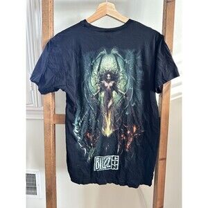 Kerrigan BlizzCon 2010 Men's Black M T-Shirt DIABLO Blizzard Rare